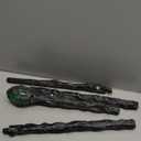 Spooktacular Creations Halloween LED Witch Staff Vintage Cane, Light Up Magic Walking Cane Prop Stick Accessory for Halloween Party Dress Up, Pretend and Play Costume