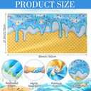 8 Pcs Ice Cream Drip Baseball Beach Towel Extra Large 59 x 28 Inch Soft Microfiber Ice Cream Drip Sports Towels Baseball Team Gifts Stuff Yoga Gym Camping Party Favor