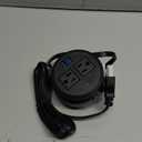 Recessed Power Grommet with AC Outlets, 20W Fast Charging USB-C Port - Flush-Mount for Desktop,Workspace Essential Desk Outlet,ETL Listed