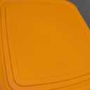 Collapsible BBQ Prep Tub with Cutting Board Lid & Locking Lid, BPA-Free, Portable Wash Basin for Outdoor Camp/Tailgate & Competition, Dishwasher-safe Marinating Container, 16L Orange