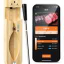 Beelicious Pro Wireless Meat ThermometerStable Bluetooth Smart Probe with 1.8 Accuracy, 0.5s Fast Response & Long-Lasting Battery, IP67 Waterproof, App Controlled for Grill, Oven, Air Fryer