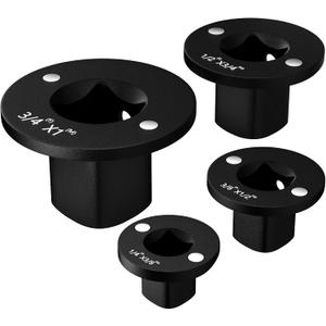 Low Profile Impact Socket Adapter Set. Drive Ratchet Adapter Set (1" to 3/4", 3/4" to 1/2", 1/2" to 3/8",and 3/8" to 1/4"4PCS