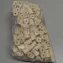 200 Pieces Solid Wood Spools Unfinished Wooden Barrel Spools for Crafts (1x11/16 in)