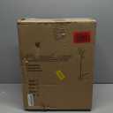 Fiqevs 4 Globe Floor Lamp with 2700K Warm Light LED Bulbs Included, Mid Century Modern Tree Standing Lamp with Frosted Glass Shade, Arc Torch Tall Lamp for Living Room, Bedroom, Office, Matt Black