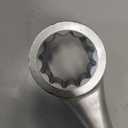 URREA 12-Point Combination Wrench - 2-1/8" Jumbo Mechanics Tool with Hot Drop Forged Construction & Satin Finish, 30"