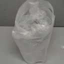 Liacere Plastic Wine Glasses Set of 8-14oz Clear Wine Cup with Gold Rim - Dishwasher Safe Plastic Wine Cups with Stem Reusable & Unbreakable Disposable wine glasses for Weddings, Parties&Fall Decor