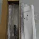 Nieifi Spice Rack Wall Mount, 4 Pack, Clear, Screw or Adhesive Installation, Spice Rack Organizer for Your Kitchen Cabinet or Pantry Door