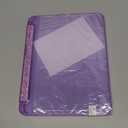 Sparkly Case for iPad Air 11'' (M3 2025/M2 2024) 6th Gen/iPad Air 10.9'' 2022 2020 Air 5th /4th Gen, Buit in Pencil Holder with Glitter Transparent Back Cover Auto Wake/Sleep, Sparkly-Purple