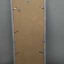 12x36 Picture Frame 2 Packs, Real Glass and Grey Wood Frame, Display Collage Pictures Twelve 4x6 With Mat or Pennant 12 x 36 Without Mat - Horizontal or Vertical Wall Mounting