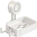 No Drilling Self Adhesive Bar Soap Holder for Kitchen, Soap Dish for Shower Soap Dish for Bathroom Sink Durable, Easy Installation, Space-Saving Design, Ideal for Bathroom and Kitchen Small