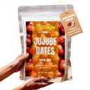 Jujube Dates Bulk,1lb (454g) Family Size | Selected Natural Dried Red Dates Fruit, No Additives | Dried Fruit for Snacking, Tea, Baking, Cooking, and Desserts (EXP 07/14/27)
