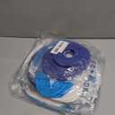 ADLKGG Blue Paper Lanterns Decorative, Hanging Round Paper Lantern Party Supplies for Anniversary Graduation Wedding Birthday Party Baby Shower Decorations Indoor Outdoor, 21pcs