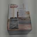 Space Heater, 1500W Electric Heaters Indoor Portable with Thermostat, PTC Fast Heating Ceramic Room Small Heater with Heating and Fan Modes for Bedroom, Office and Indoor Use (Black)