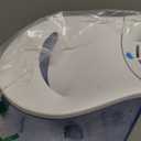 Vicks Warm Mist Humidifier Filter‑Free 1 Gal Tank, Auto Shut‑Off, Night Light, VapoPad and VapoSteam Compatible