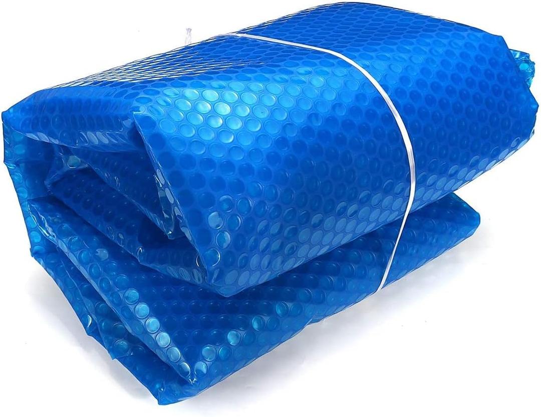 7ft Blue Square Swimming Pool Solar Covers Spa Protective Cover - Insulation Energy Saving & Environmental Protection