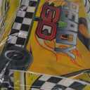 Ferraycle 32 Pcs Race Car Birthday Party Supplies Race Car Favor Bags Goodie Drawstring Bags for Gifts, 4 Styles