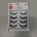 KISS Lash Couture, False Eyelashes, 'Jubilee', 10 mm, Includes 4 Pairs Of Lashes, Contact Lens Friendly, Easy to Apply, Reusable Strip Lashes, Glue On