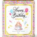 Birthday Candles Gifts for Women, Birthday Gifts for Women Men, 9 oz Happy Birthday Candle with Vanilla Birthday Cake Scent, Women Friendship Ideas