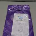 Merchandise Bags Purple Color 100 Count 9"x12" Size 1.5Mil With Handles