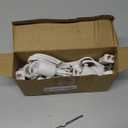 Meonum 3 Pack Accessory Cord with 4 LED Bulbs, End to End Connected Blow Mold Light Cord, 9.8 Feet Lamp Kit with On/Off Switch Plugs for Ceramic, Craft Halloween Christmas Village Decor