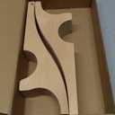 Liliful Wooden Train Track Bridges and Tunnels Expansion Wood Train Track Pieces Accessories for Most Major Toy Trains Railway