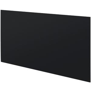 Threehoney HDPE Sheet 1/4" Thick 24 x 48 Inch, HDPE Plastic Sheet High Density Polyethylene Board Flexible Solid Plastic Block for DIY Projects Crafts Machining Home(Black)