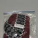 IECOii Male Dog Sweater,Thick Knitted Dog Sweaters for Small Medium Dogs Boy,Mid Neck Knitwear Extra Warm Pullover for Cold Weather,Cozy & Stretchy for Active Dogs, French Bulldog Sweater, DarkRed, M (Medium(Chest:17.32 in/44 cm))