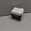 Juvale Magnetic Acrylic Picture Frame - 3 x 2 x 1.2 in Wallet-Size, Clear Polished - Mini Photo Frames Set of 2 for Tabletop & Desktop Photo Display (Medium)