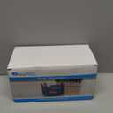 EasyPAG Mesh Pen Holder Desk Organizer with Drawer Stationery Supplies Organizer for Dorm School 9 Compartments Workspace Desk Accessories Organization for Office, Black