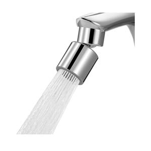 Hibbent NSF/ANSI/CAN 61 Certified Faucet Aerator, CUPC Certification 360° Twist Kitchen Sink Aerator, Dual-function Sink Sprayer Attachment, Faucet Replacement Part 55/64'' Female Thread, Chrome