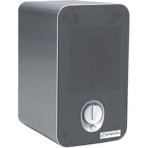 GermGuardian Air Purifier for Home with HEPA Filter, Removes 99.97% of Pollutants, Covers up to 375 Sq. Foot Room in 1 Hr, UV-C Light Helps Reduce Germs, Zero Ozone Verified, 11", Silver, AC4100CA