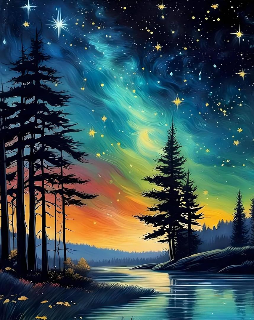 Northern Lights Puzzles for Adults 1000 Pieces, Aurora Borealis Nature Landscape 1000 Piece Puzzle for Adults, Impossible Difficult Hard Fun Jigsaw Puzzles 1000 Pieces, 27.6 x 19.7 inches