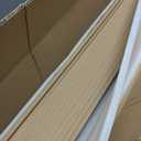 Art3d Premade Board and Batten Paintable Wainscoting Kit, MDF Accent Wall Panel for Kitchen Bedroom Living Room Home Decor Covers 189 x 54 in. Molding Trim Slat with Edge Strip