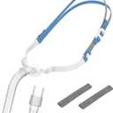 Upgraded Frame Assembly for Airfit P10 with Strap & Short Tube - Quieter Seal, Enhanced Stability & Easy Adjustment, IBEET Replacement CPAP Supplies for P10 Nasal Pillow