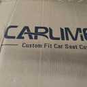 Carlimeki Leather Seat Covers Custom Fit for Maverick 2022-2026, Compatible with XL, XLT, Lobo, Lariat, Tremor Model - Armrest Covers Included - Faux Leather, Fully Covered, Fit Like a Glove