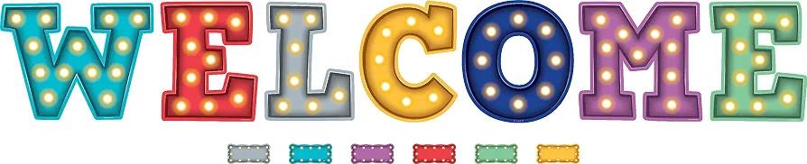 Teacher Created Resources Marquee Welcome Bulletin Board (TCR5869)