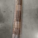 LazBlinds No Drill Bamboo Roman Shades, 36" W x 48" H, Malay Umber