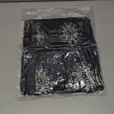 MCKOL Women Sleeveless Crewneck Ruched High Waisted Tank Long Sundress Wedding Guest Cocktail Boho Maxi Dress with Pockets (Medium, Black White Flower)