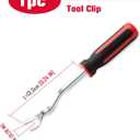 2 x ROTATION Auto Trim Panel Car Door Upholstery Removal Tool Tool Flat U Tip