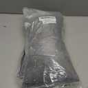 2 Pack Small Pillow, Memory Foam Mini Pillow 11 X 7 Inches for Travel, Sleeping, Nap and Neck, Knee, Lumbar Support, Tiny Cushion for Pet, Dogs (Grey)