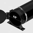 Touri Upgraded RV Adjustable EZ Hose Carrier TR5094BK with Door Cap and Mounting Screws, 50''-94'', Black, 3 Mounting Tabs Included