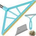 Carpet Rake for Pet Hair Removal,Reusable Pet Hair Remover, 55Adjustable Long Handle Carpet Rake Pet Hair Remover,Dog Hair Rake,Cat Fur Brush,Lint Remover Scraper for Carpets,Rugs,Mats,Couch