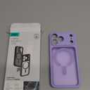 ESR for iPhone 17 Pro Max Case, Camera Control, Compatible with MagSafe, Shockproof Military-Grade Protection, Magnetic Phone Case for iPhone 17 Pro Max, Classic Hybrid Case, Frosted Purple