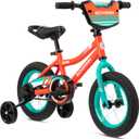 Schwinn Koen 12-Inch Bike for Kids Ages 3-5, Built for Safety and Comfort, Quick Assembly, Beginner Training Wheel Bicycle