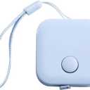 Retractable Body Measuring Tape 1.5M Soft Ruler Tape Measure with Lanyard for Sewing Tailoring Cloth Measurement Mini Size Portable Practical Plastic Measuring Tool Blue Pink White 150cm/59.06"(blue)