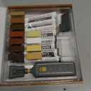 Laminate Floor Repair Kit with Heat Pen, 11 Color Wood Vinyl Floor Furniture Repair Kit Linoleum Repair Hard Wax Touch Up Marker Cover Scratches, Stains, Cracks, Holes for Door, Cabinet, Table.