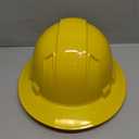 Pyramex Ridgeline Full Brim Hard Hat 4 Point Ratchet Yellow