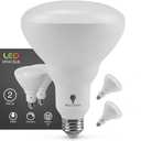 Bluex Bulbs 2 Pack 20W BR40 HO High Power LED Indoor Flood Light Bulbs 3000K Warm White - Dimmable 1800 Lumens E26 200W Equivalent Base Recessed Can Lights - R40 Home Kitchen Spot Ceiling Lights