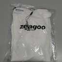 Zeagoo Womens 2026 Fall Sweaters Casual Long Sleeve Ribbed Knit Pullover V Neck Lightweight Crochet Pullover Sweater Top (Medium, White)