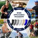 Arm Sleeves for Men Women to Cover Arms with Thumb Holes, Sun UV Protection Arm Warmers, for Volleyball Football Golf (White)